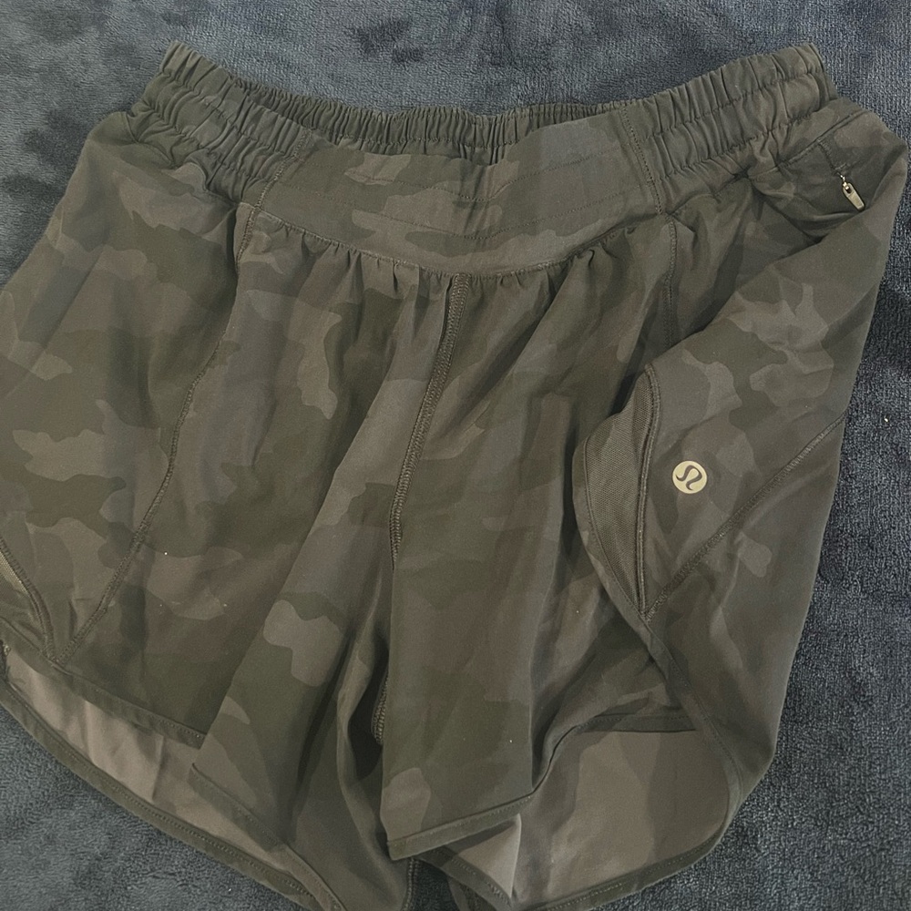 Lululemon Camo Athletic Shorts